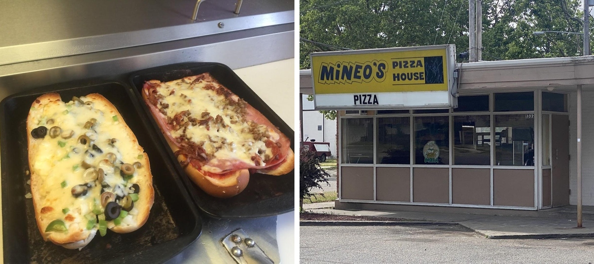 Mineo's Pizza Menu
